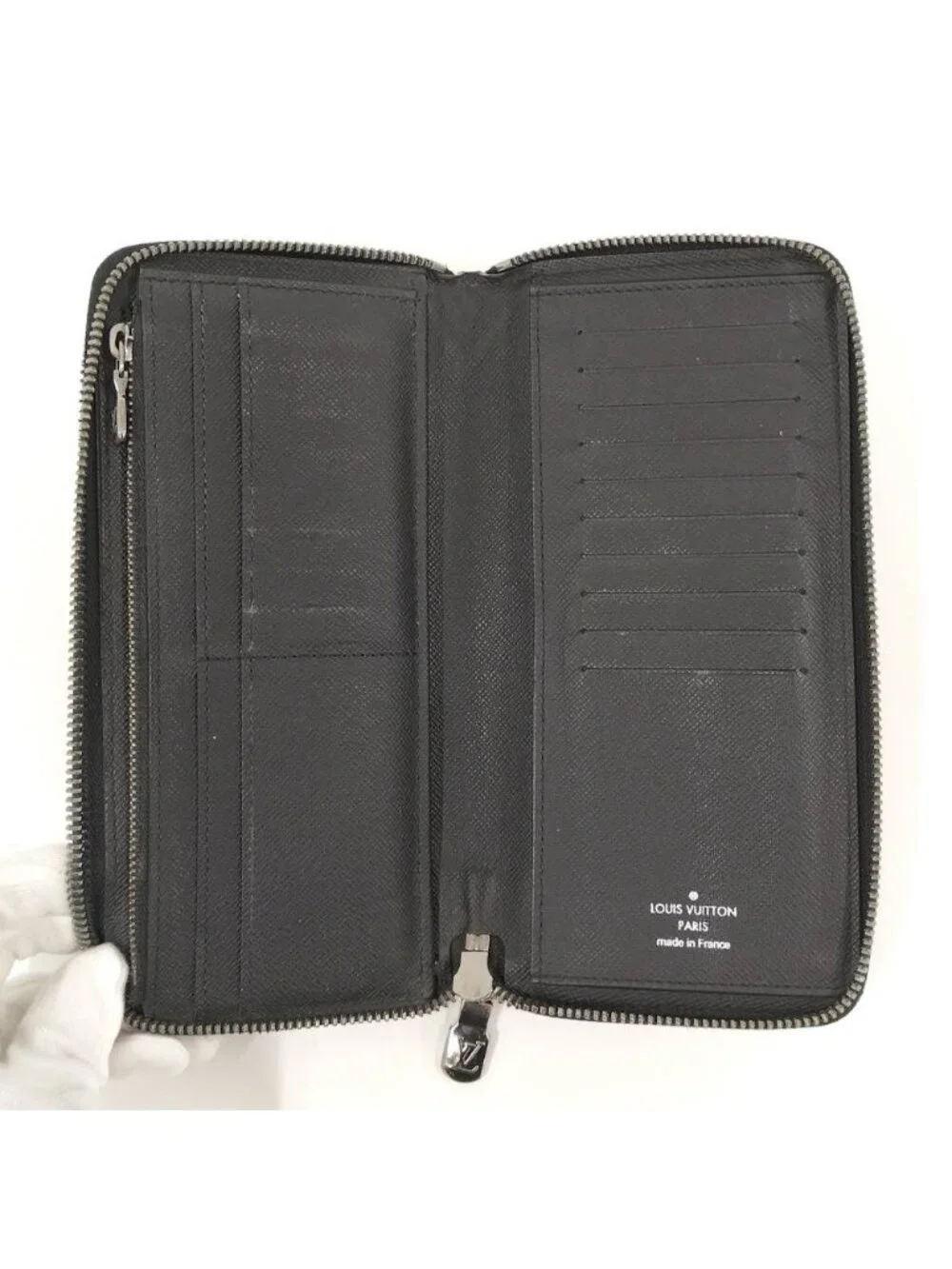 Louis Vuitton Zippy Wallet Vertical Monogram Eclipse